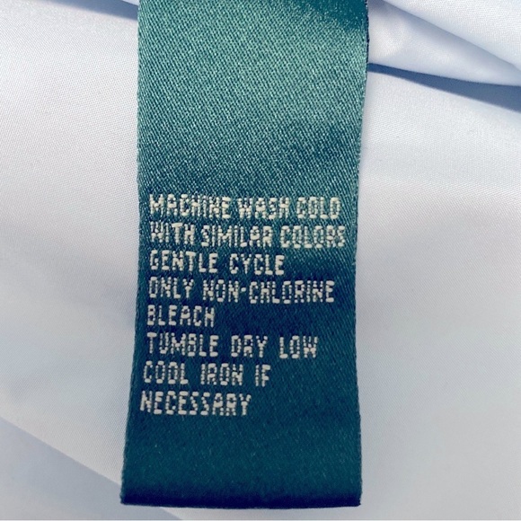 Lauren Ralph Lauren Ice Blue Down Puffer Coat Size 1X - Picture 7 of 11